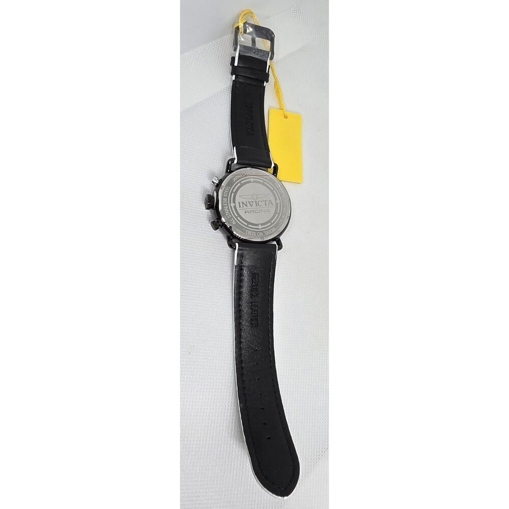 Invicta Racing Men's Watch 44mm White Black 50363 - Picture 5 of 8